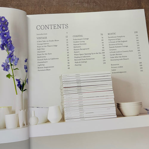 Blue & White At Home Book $45