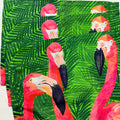 Coastal Pink Flamingos Placemats $36