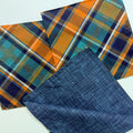 Troy Plaid Cloth Napkins $30
