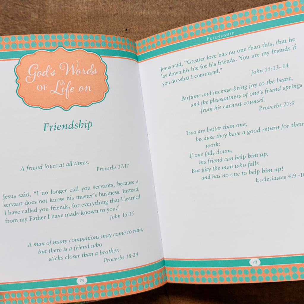 God's Words of Life For Women $15
