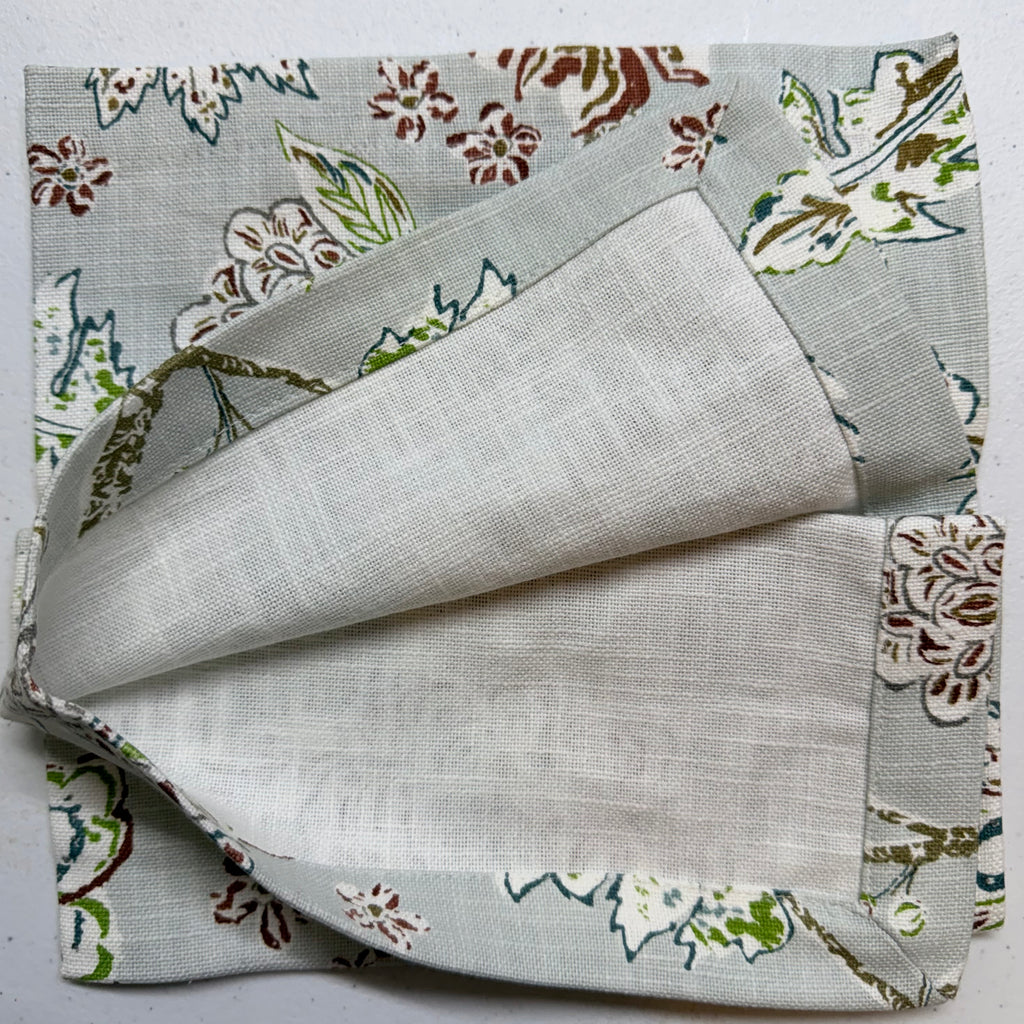 Riley Floral Cloth Napkins $30