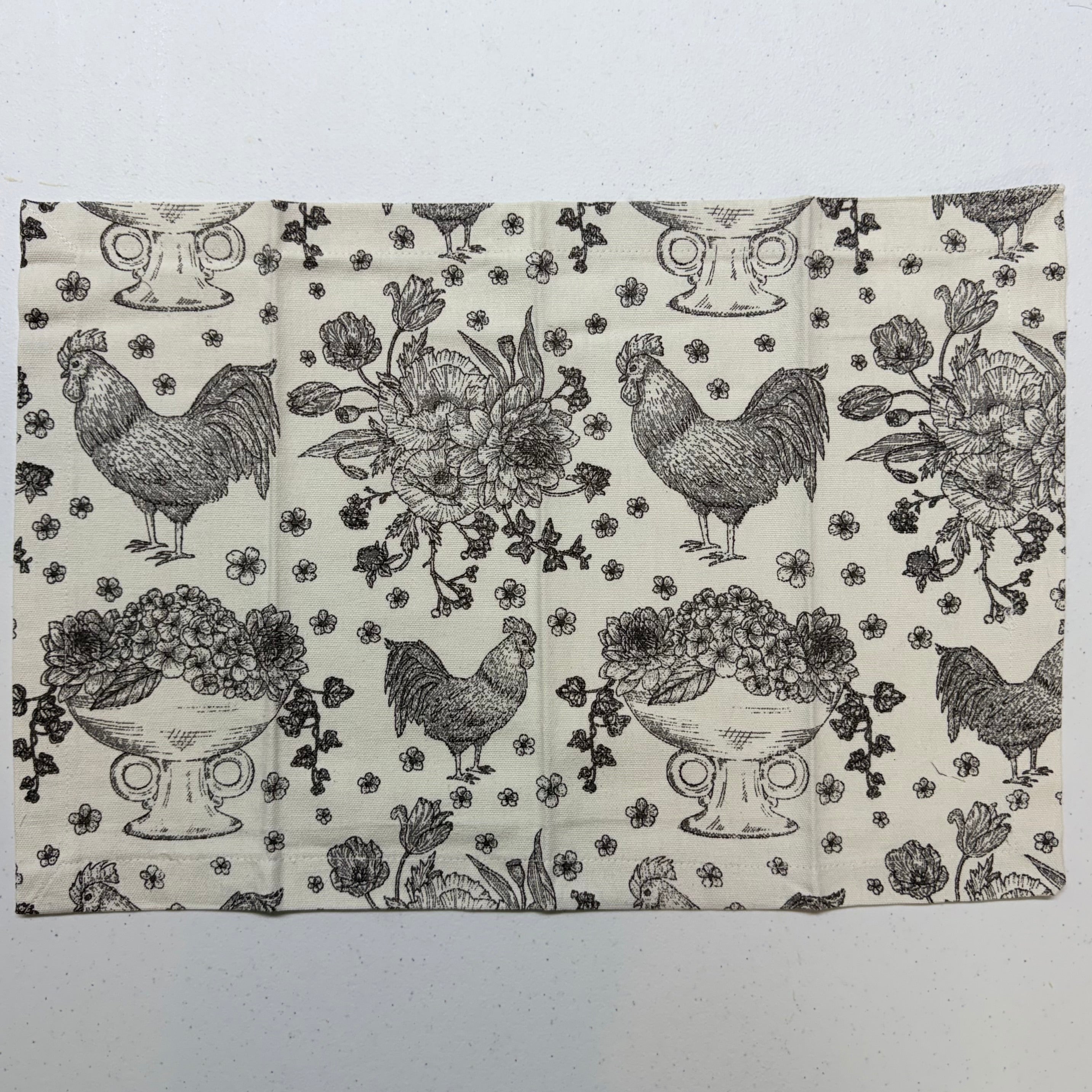 Rooster Toile Placemats $30