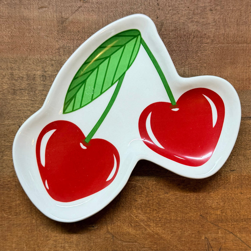 Cherry Shaped Plate $12
