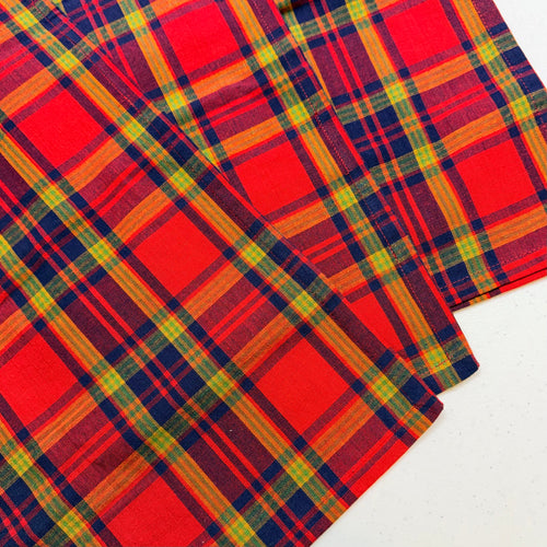 Bright Colors Plaid Placemats $25