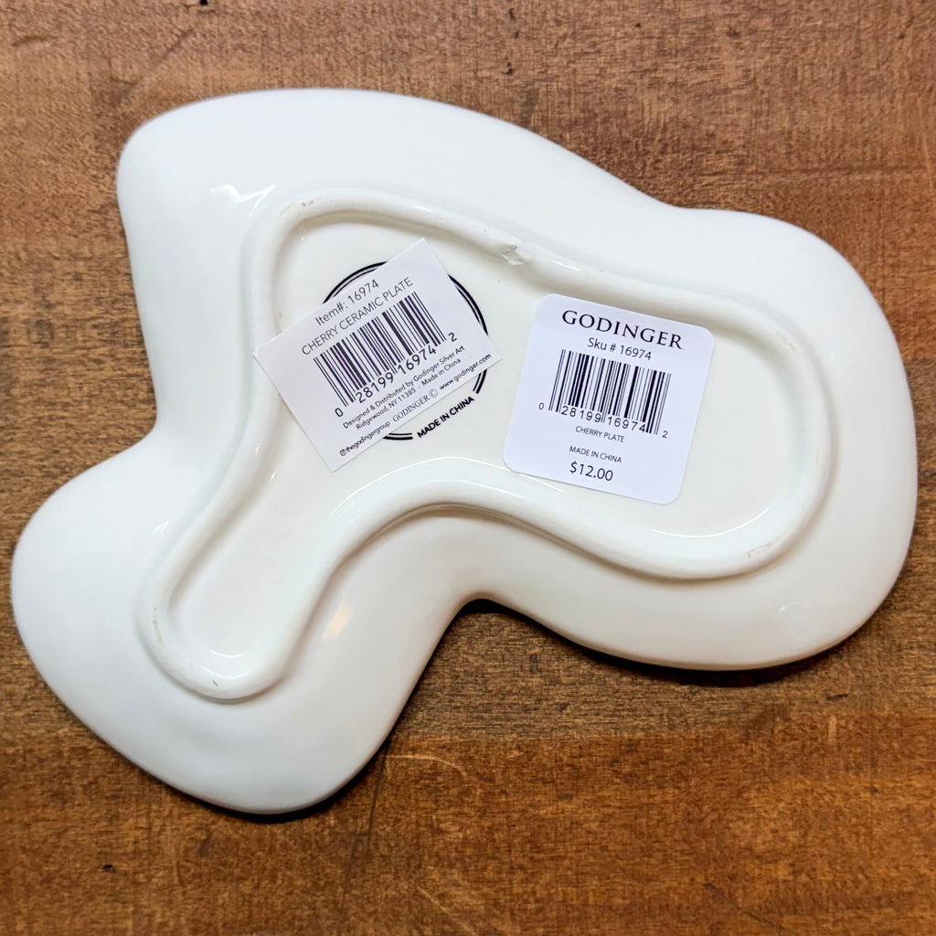 Cherry Shaped Plate $12