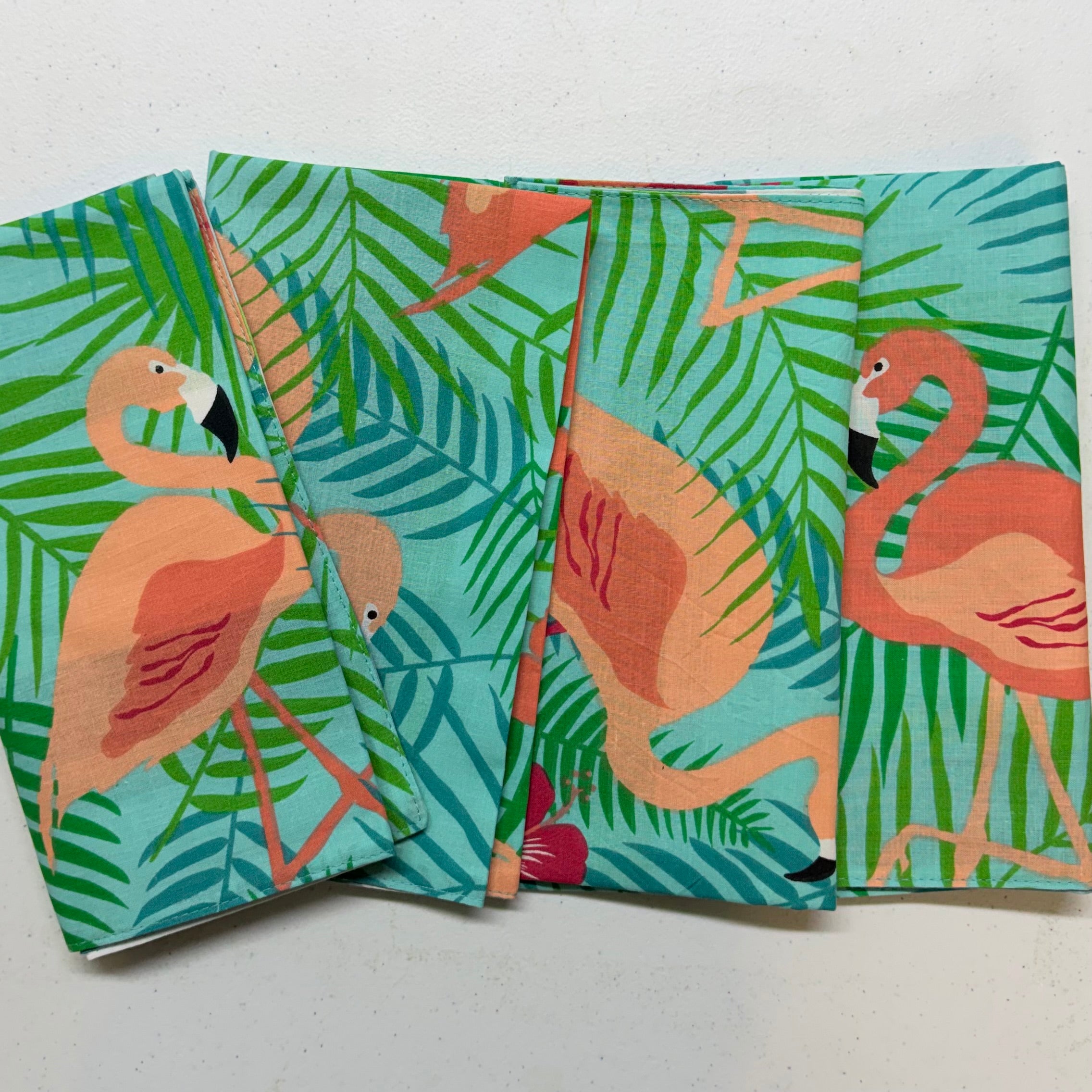 Flamingo Cloth Napkins $28