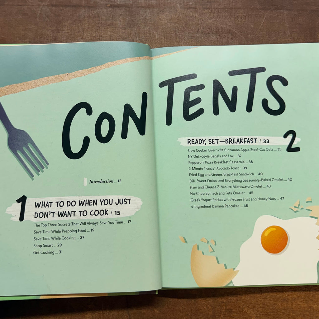 The 'I Don’t Want to Cook' Book $19