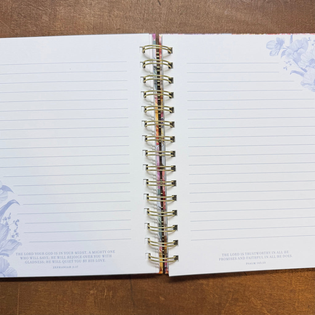 I Know the Plans Spiral Journal $15