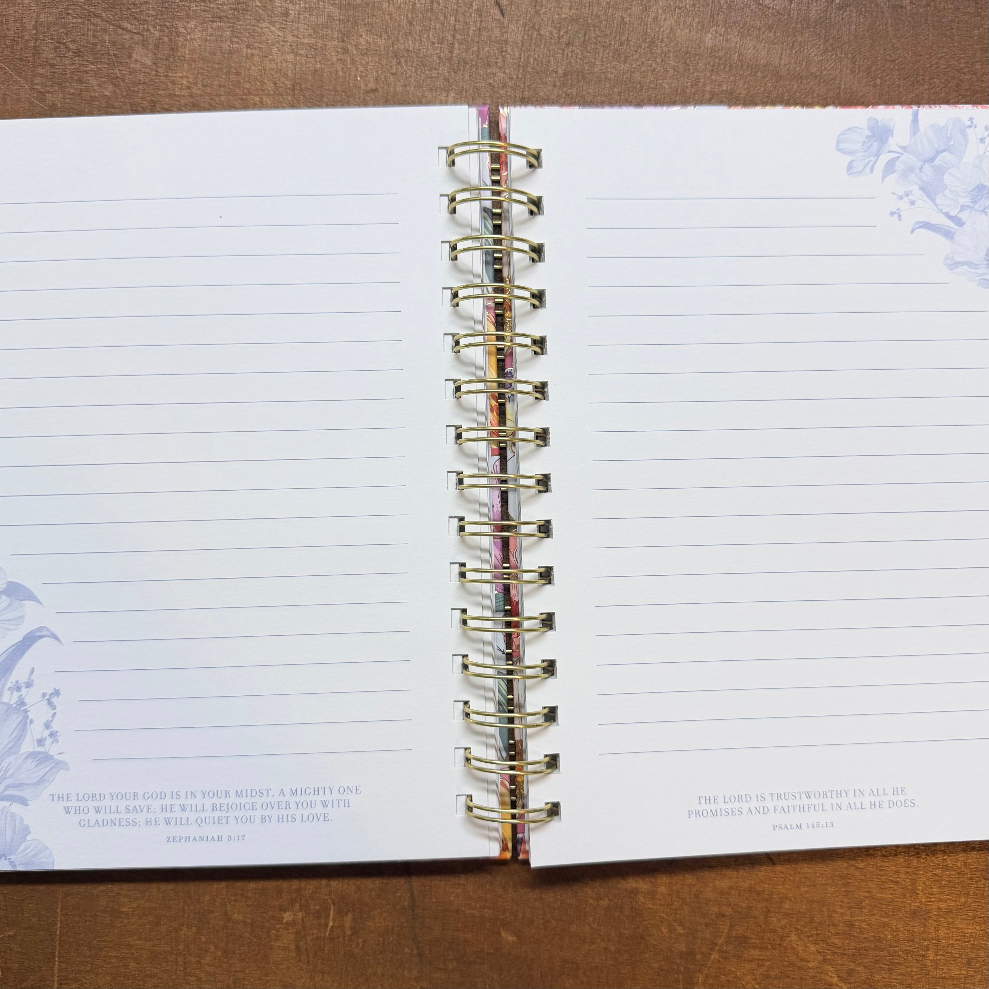 I Know the Plans Spiral Journal $15