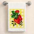 Strawberries Retro Kitchen Towel $15