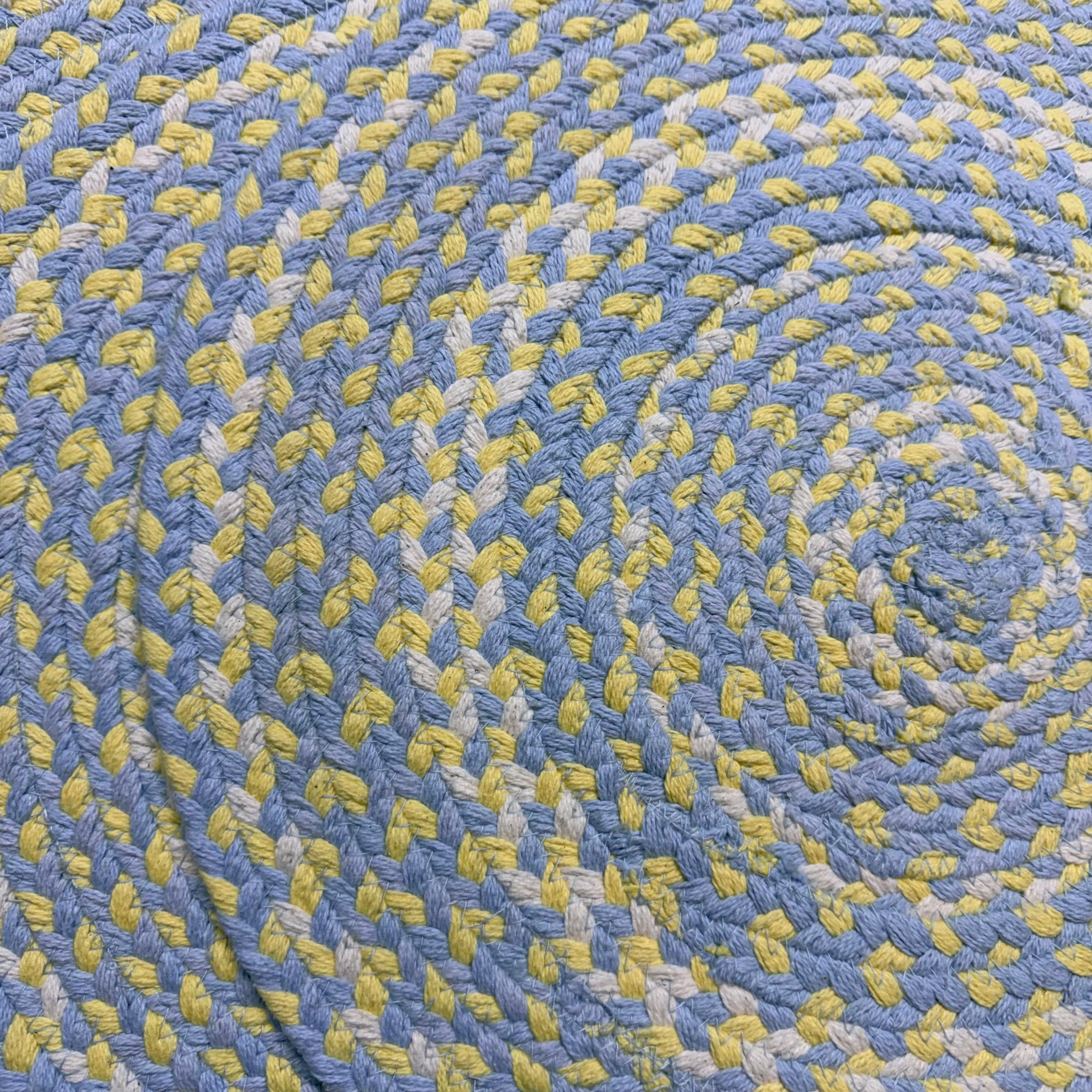 Round Braided Cozy Cottage Placemats $40