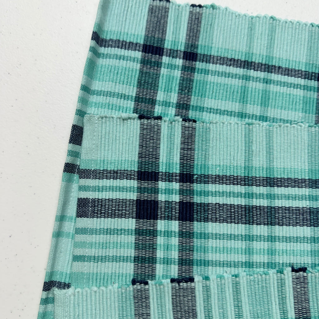 Aqua Plaid Placemats $35