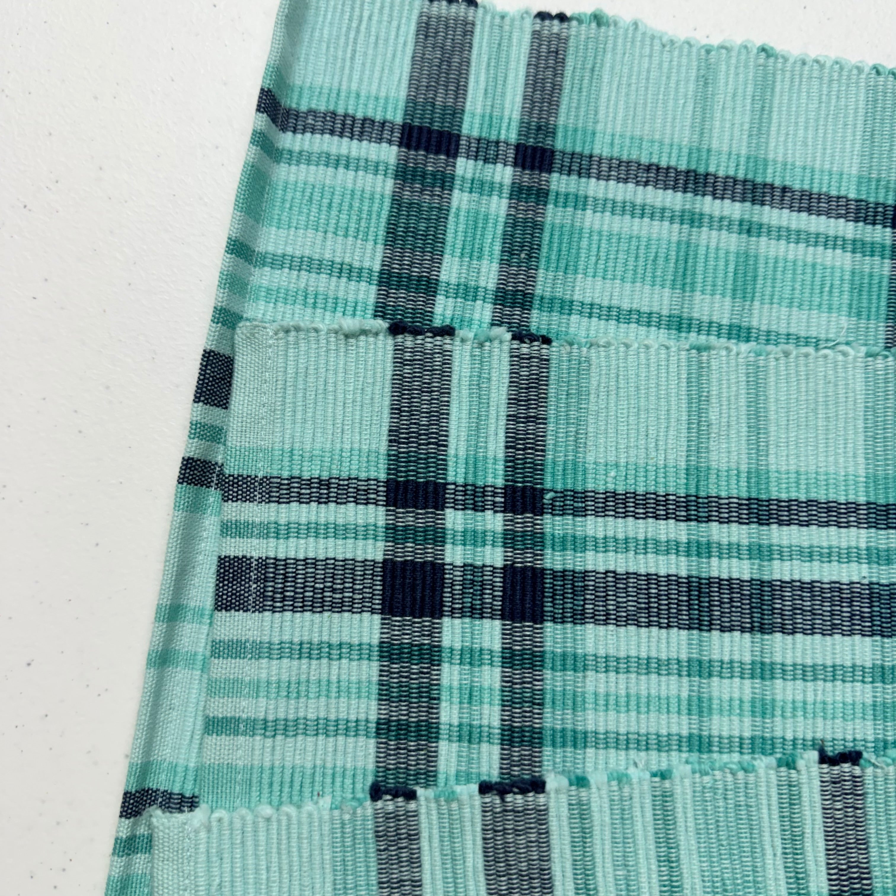 Aqua Plaid Placemats $35