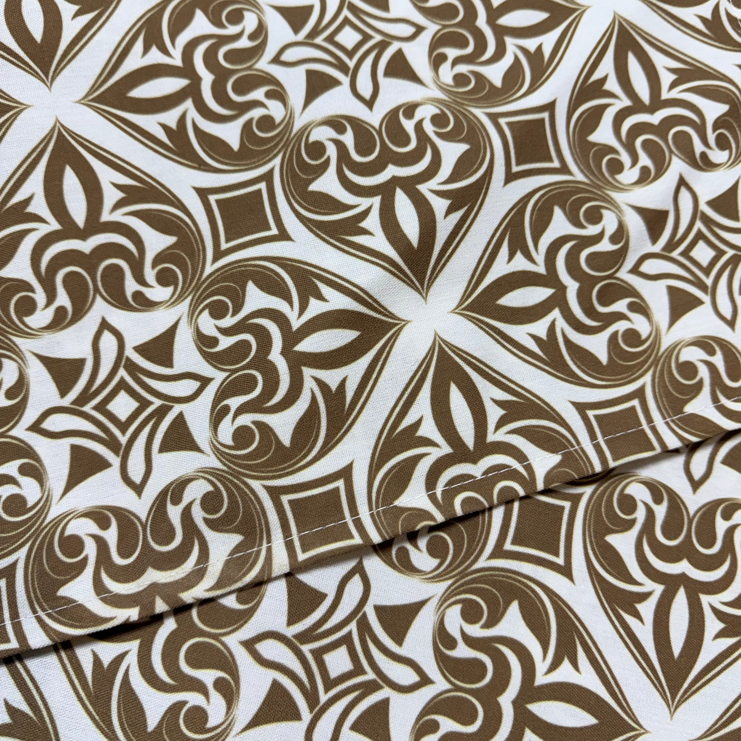 Taupe & White Geometric Placemats $25