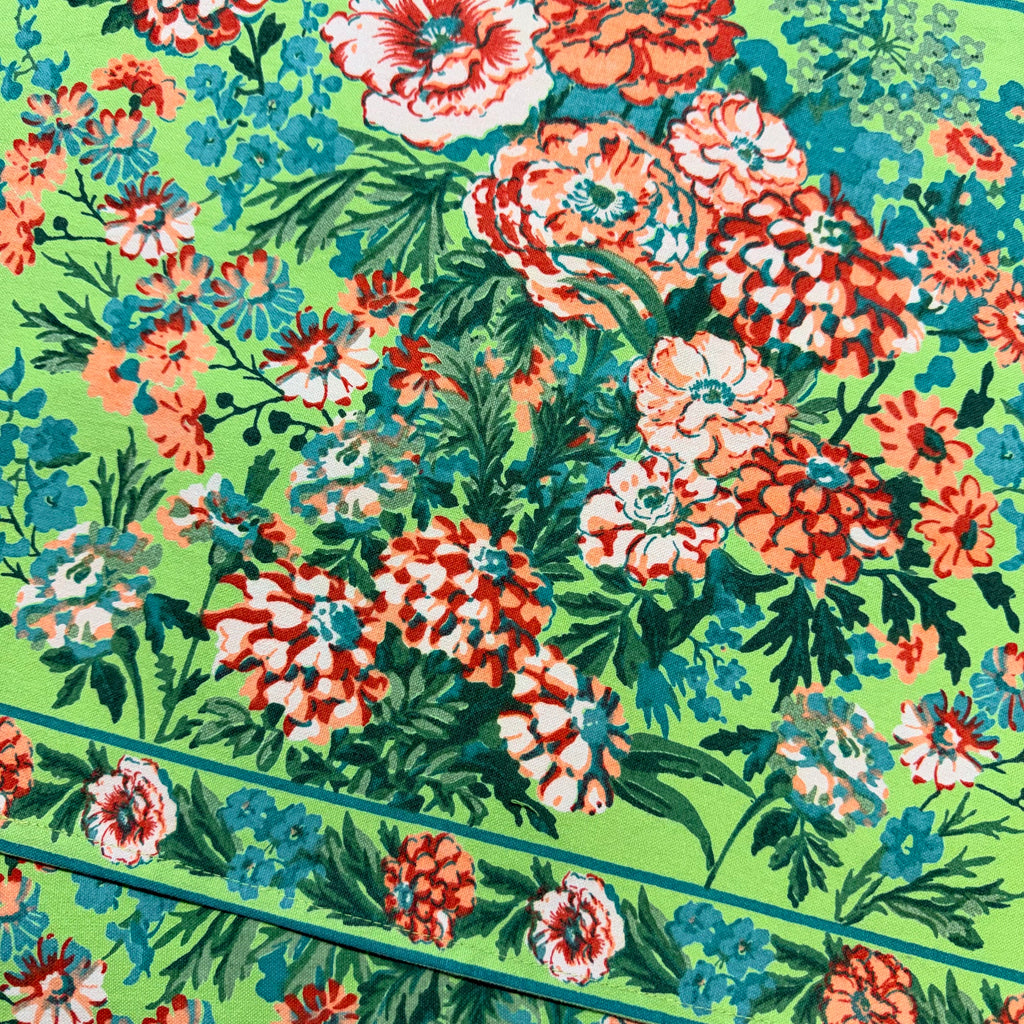 Lime Green Zinnia Placemats $38