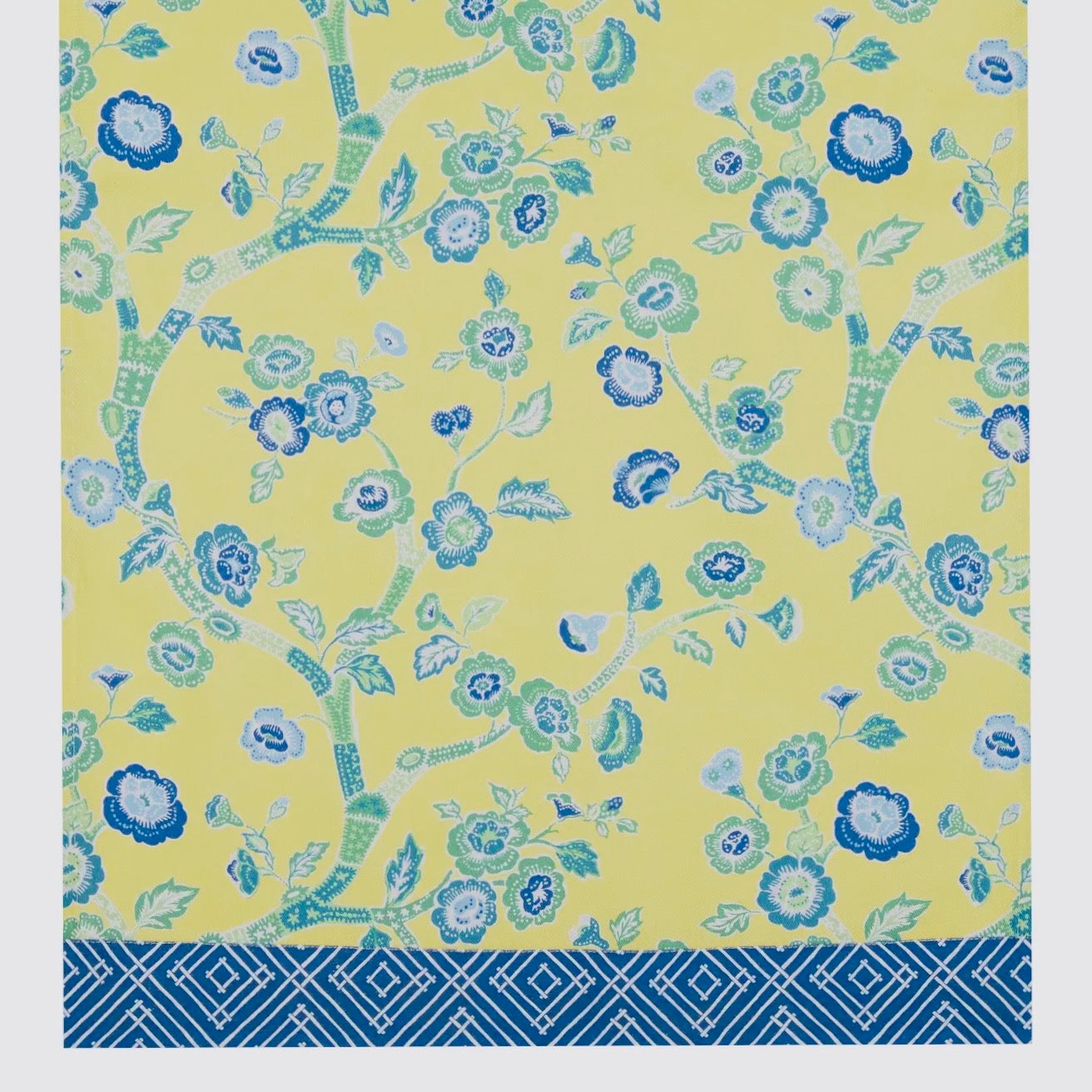 Temple Garden Yellow Kitchen Towel $14