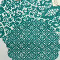 Madison Aqua Quilted Placemats $40
