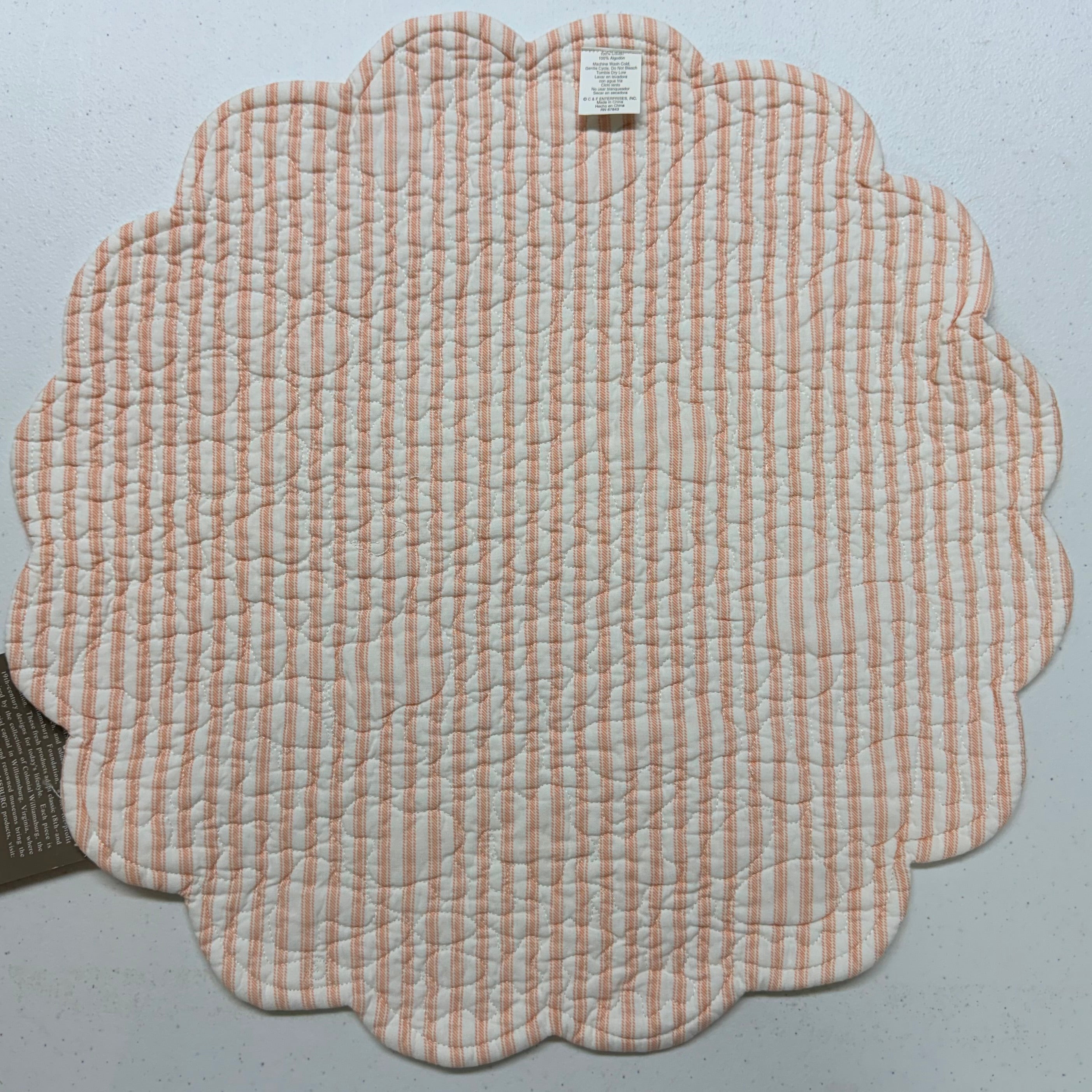 Brighton Pink Quilted Placemats $40