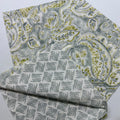 Volterra Damask Floral Cloth Napkins $28