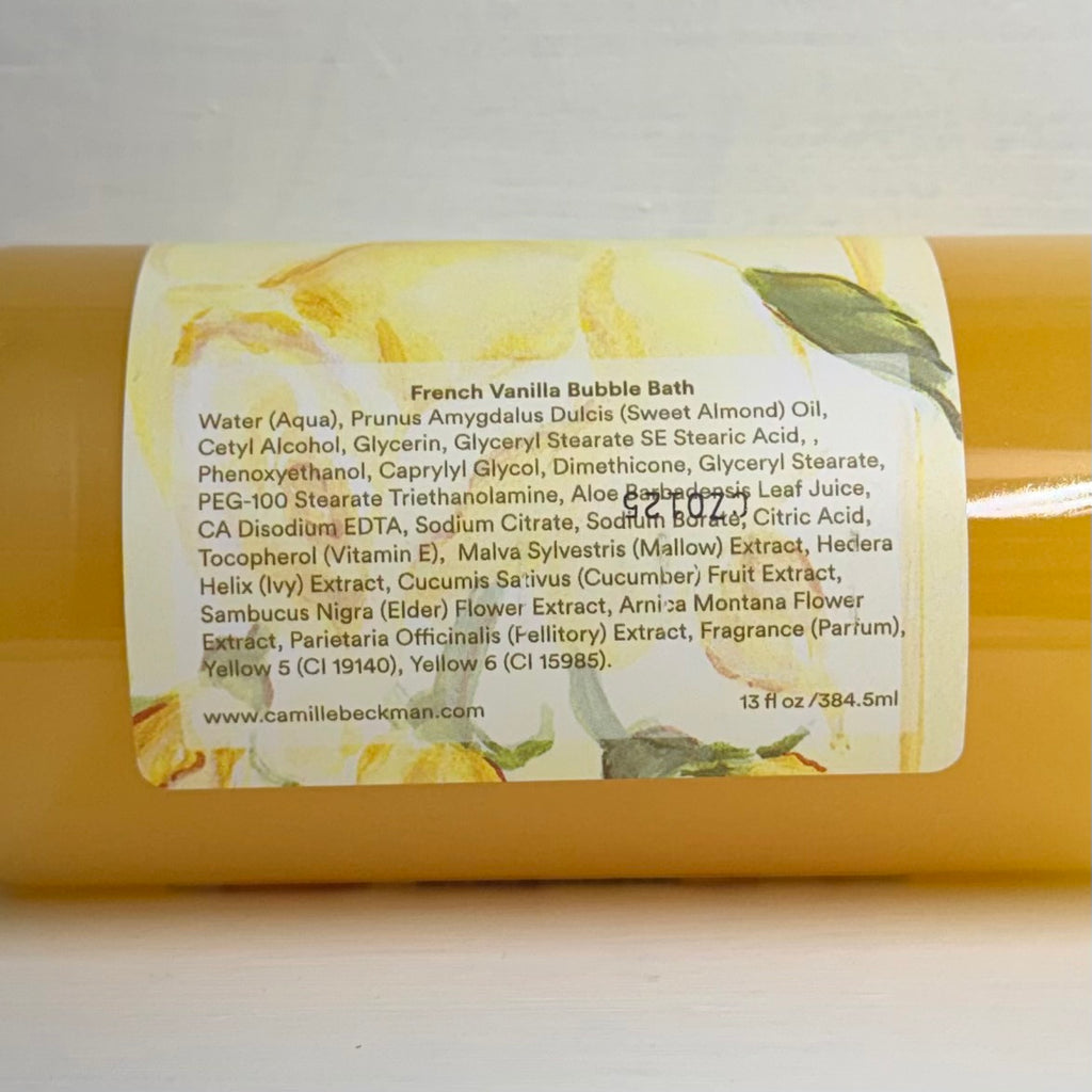 Camille Beckman French Vanilla Bubble Bath $20