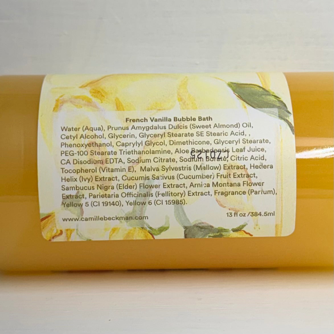Camille Beckman French Vanilla Bubble Bath $20