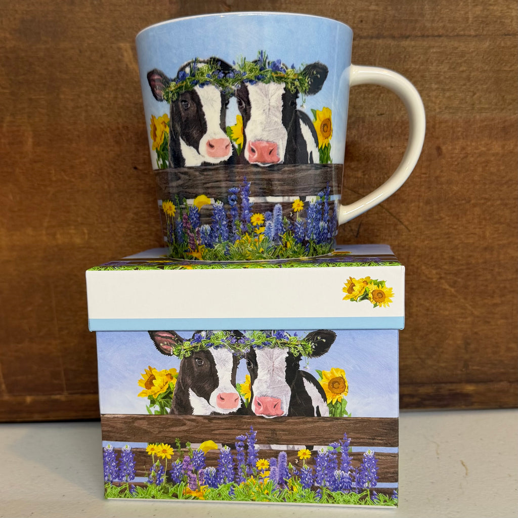 Borden & Clover Cow Friends Mug $18