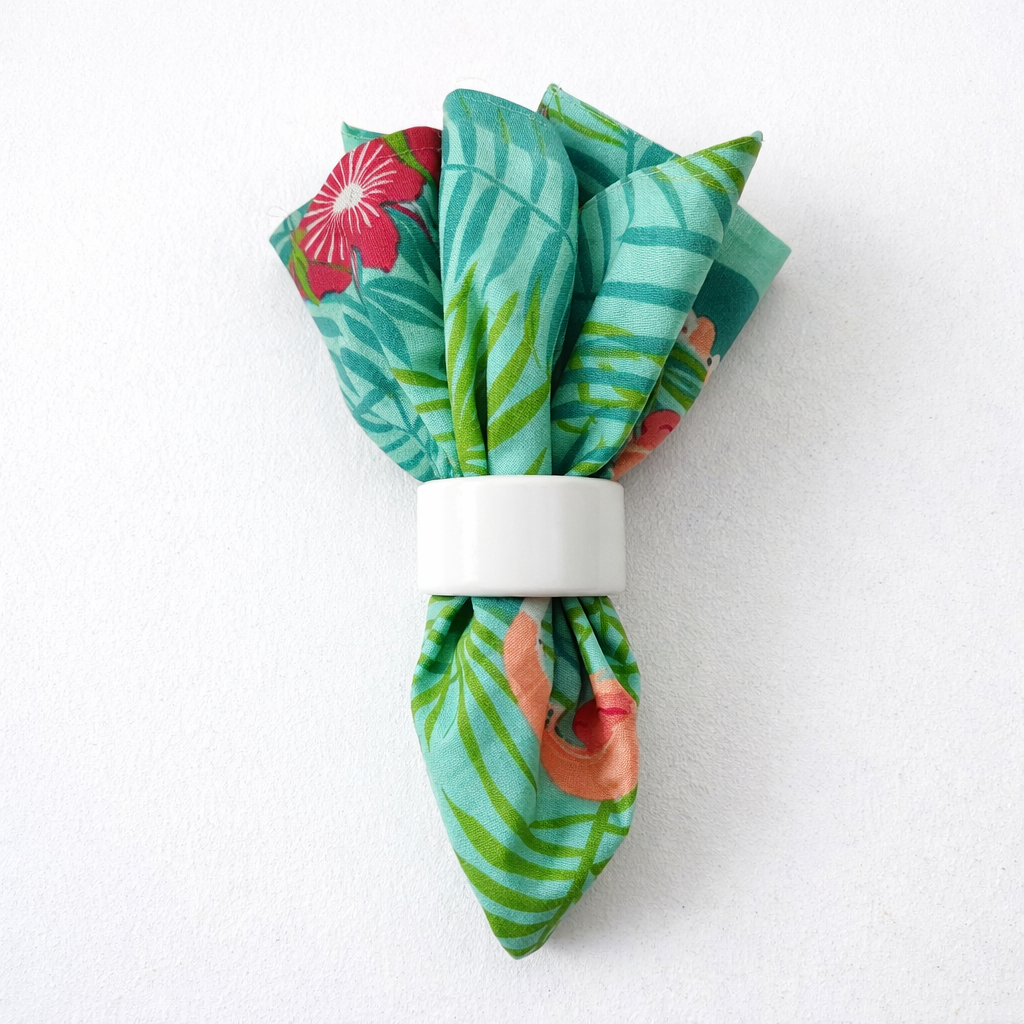 Flamingo Cloth Napkins $28