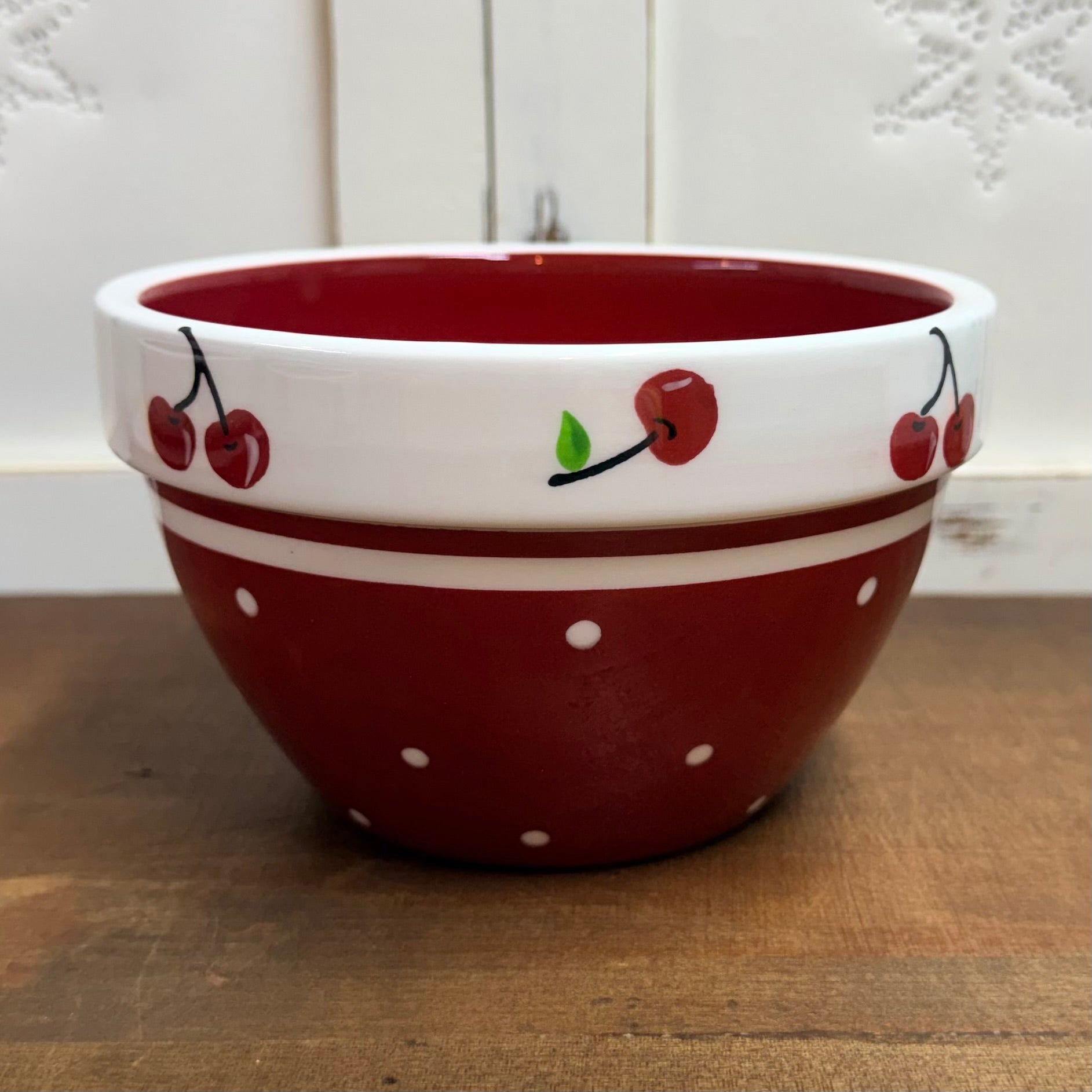 Set of 3 Cherry Bowls $38
