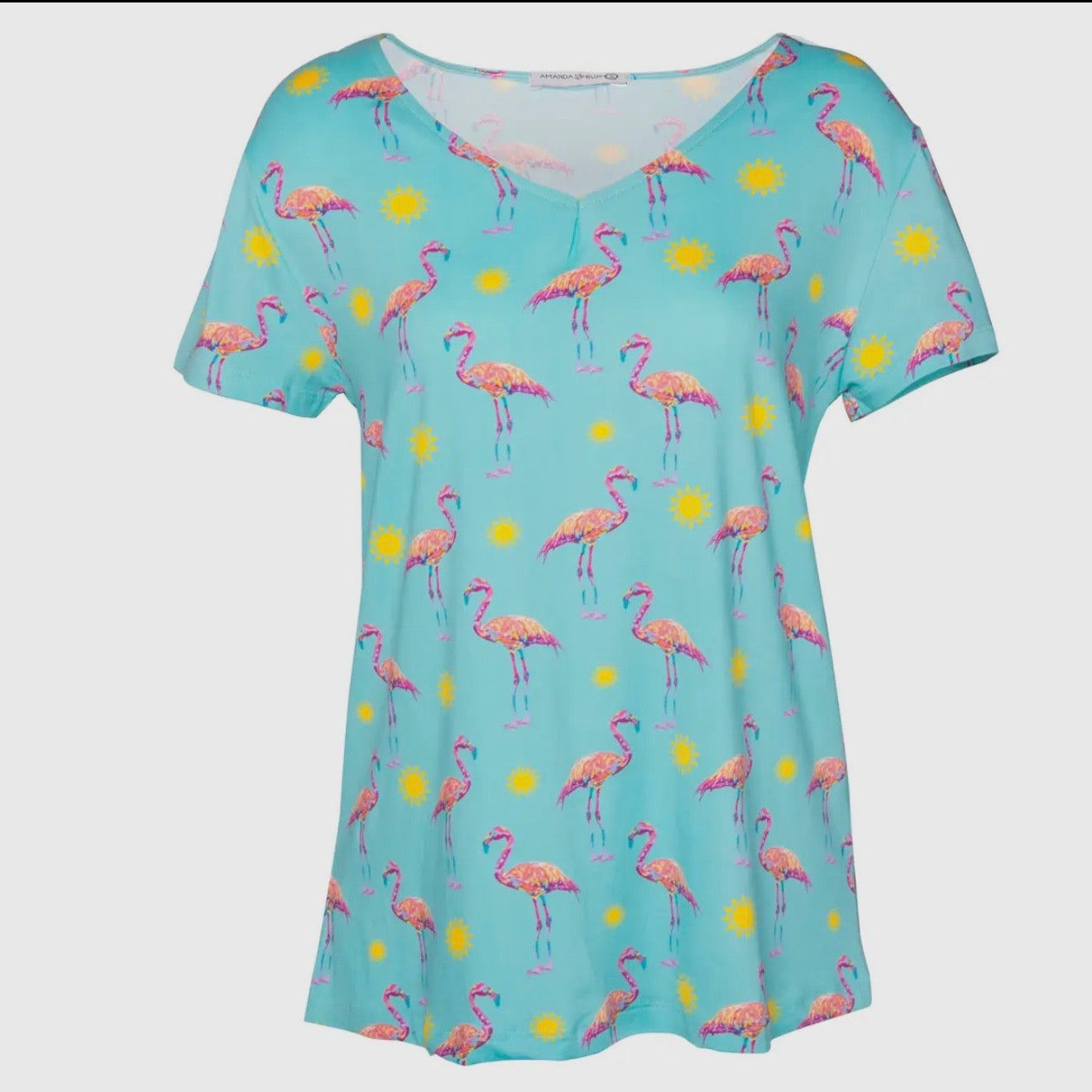 Flamingo Pajamas w/ Pants S-2X $45