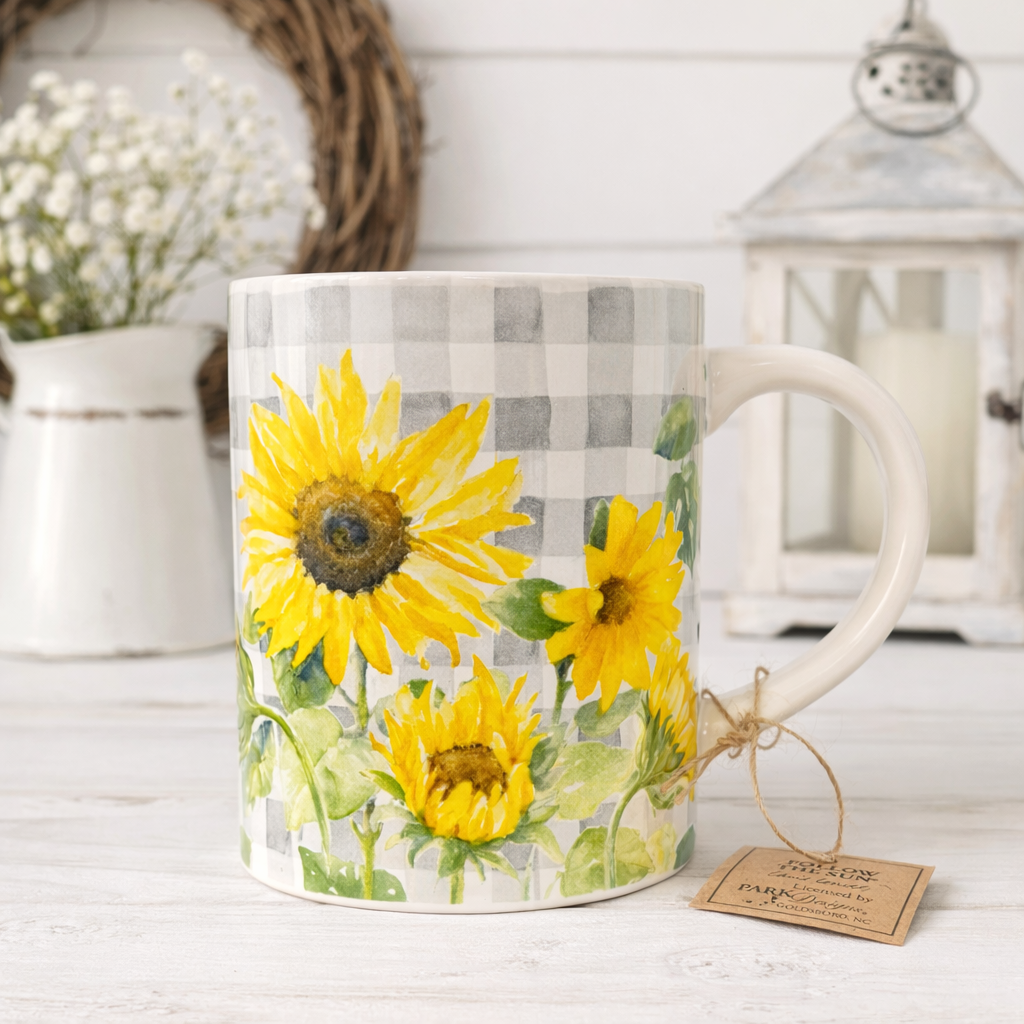 Follow The Sun Mug $20