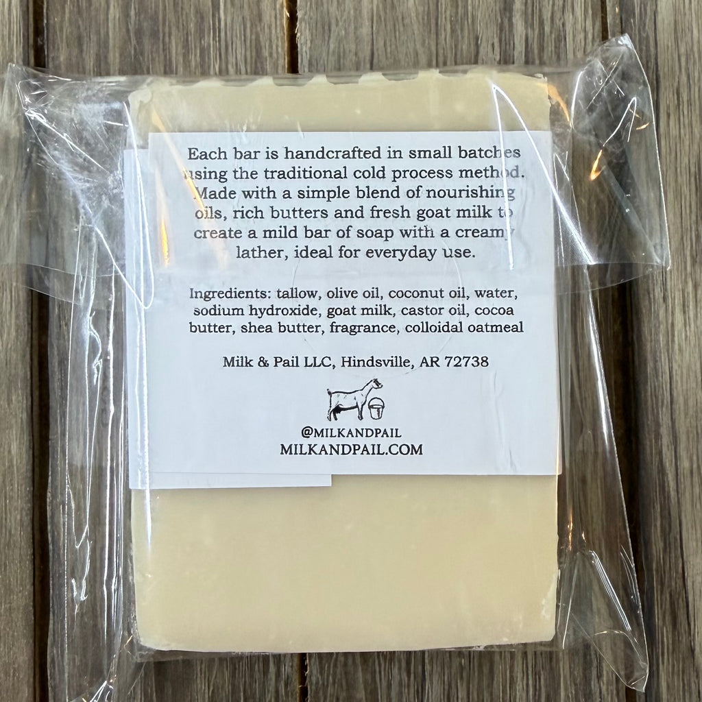 Oatmeal, Milk & Honey Goat Milk Soap $10