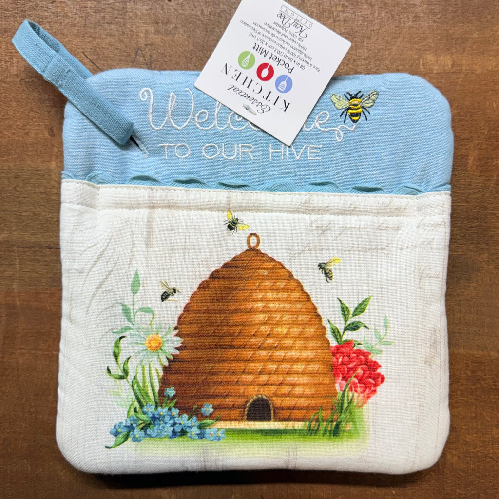 Beehive Kitchen Potholder $10