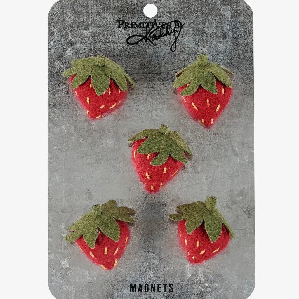 Strawberry Magnet Set $16