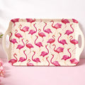 Flamingo Melamine Tray $25
