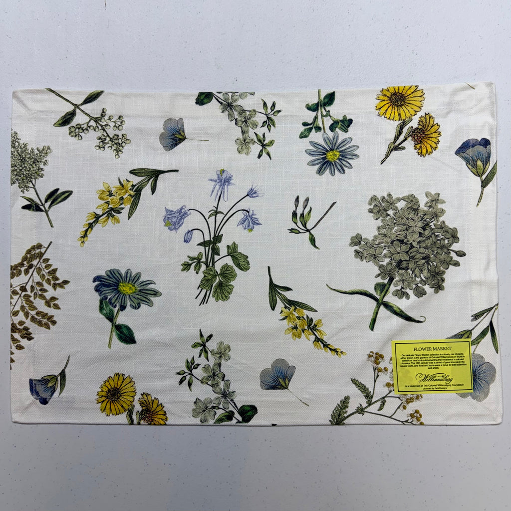 Flower Market Placemats $38
