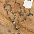 Suri Amazonite Long Necklace $30