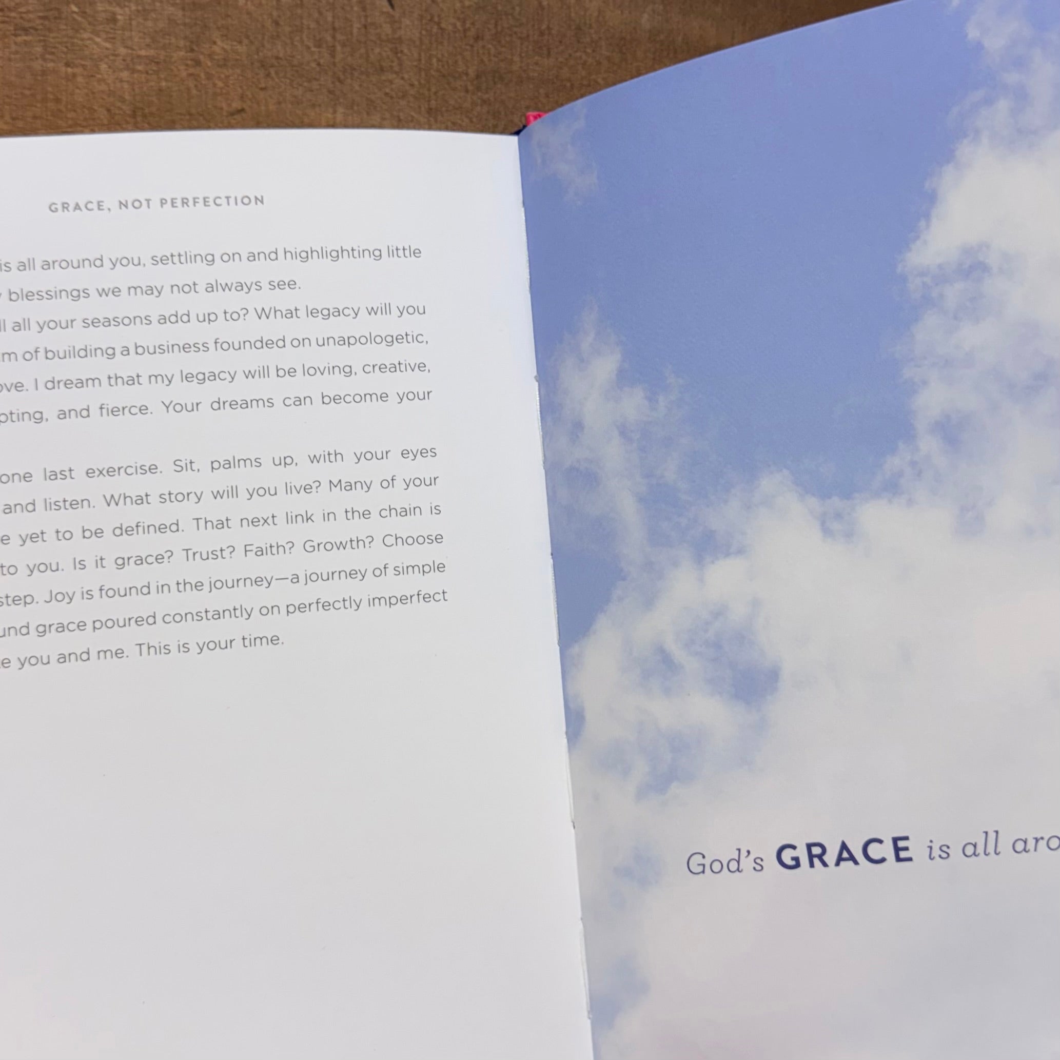 Grace, Not Perfection Book $25