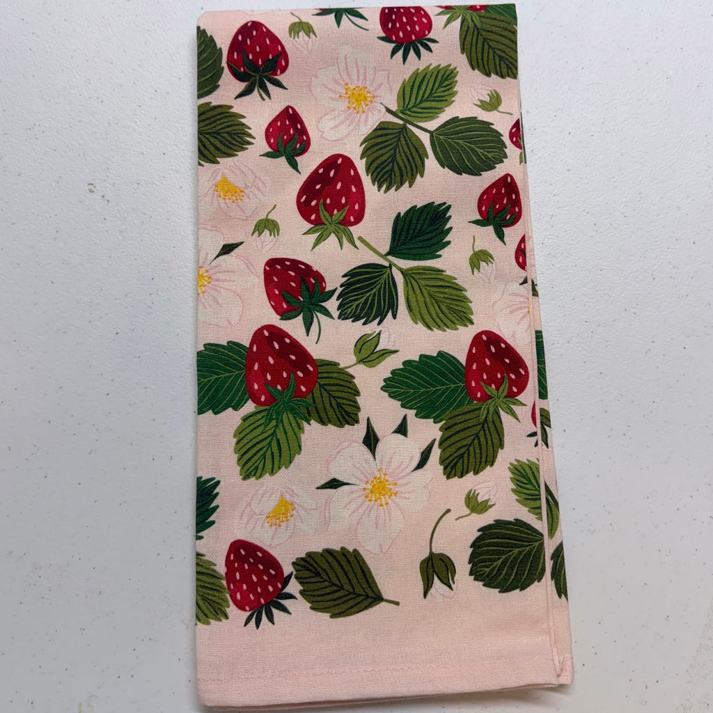 Strawberry Patch Kitchen Towel $20