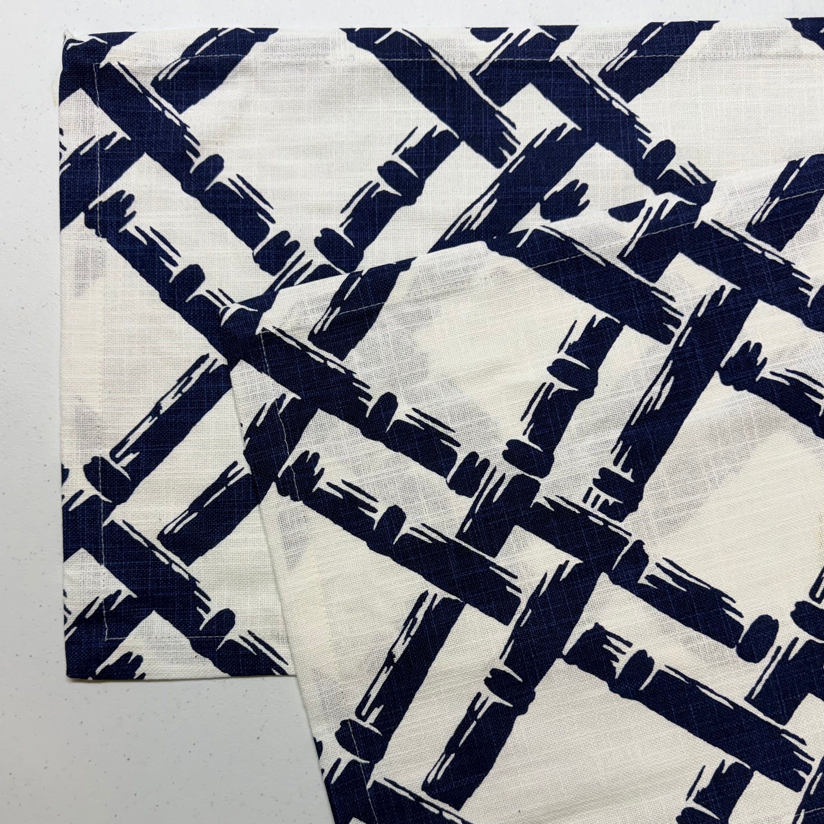 Blue Bamboo Trellis Placemats $38