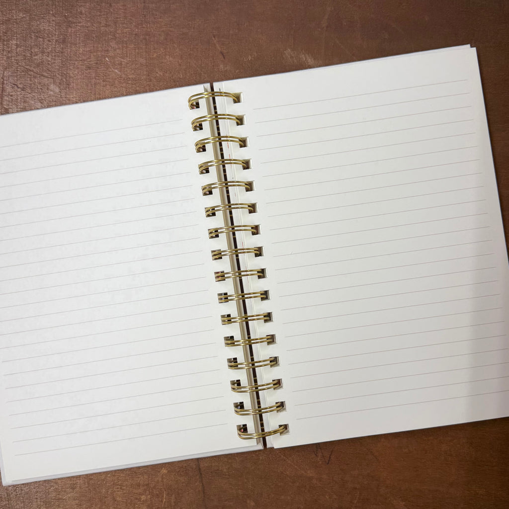 Pastel Butterfly Spiral Journal $18