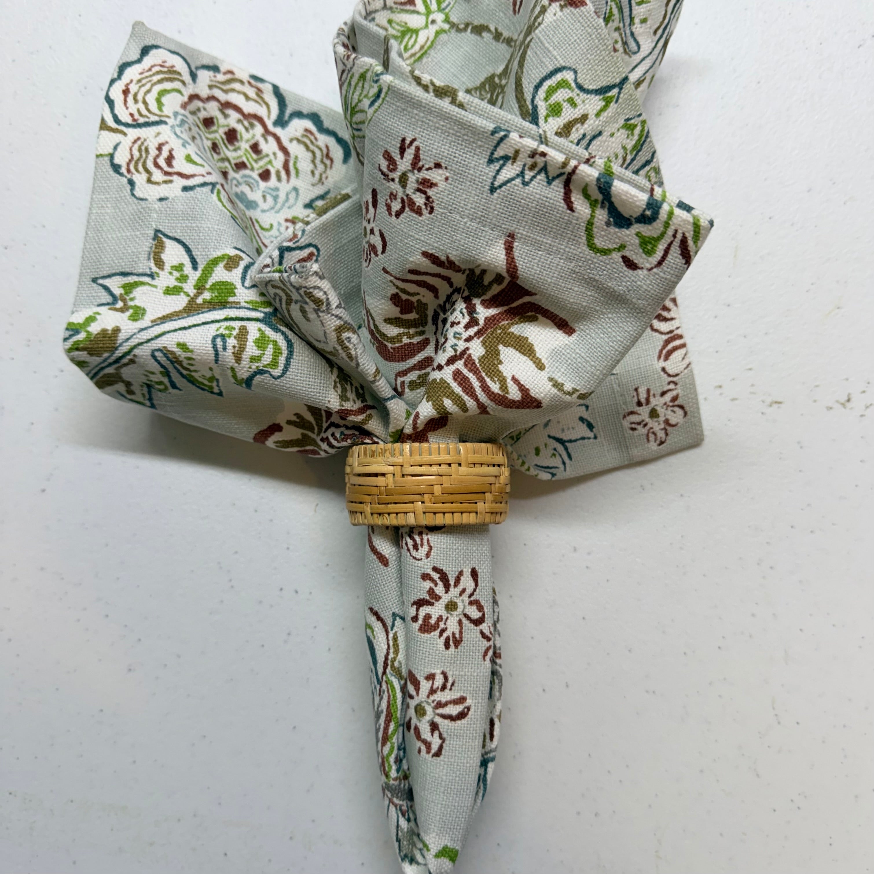 Riley Floral Cloth Napkins $30