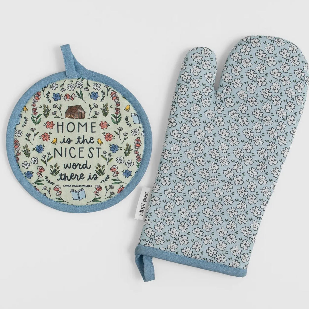 Home is the Nicest Word Kitchen Mitt Set $24