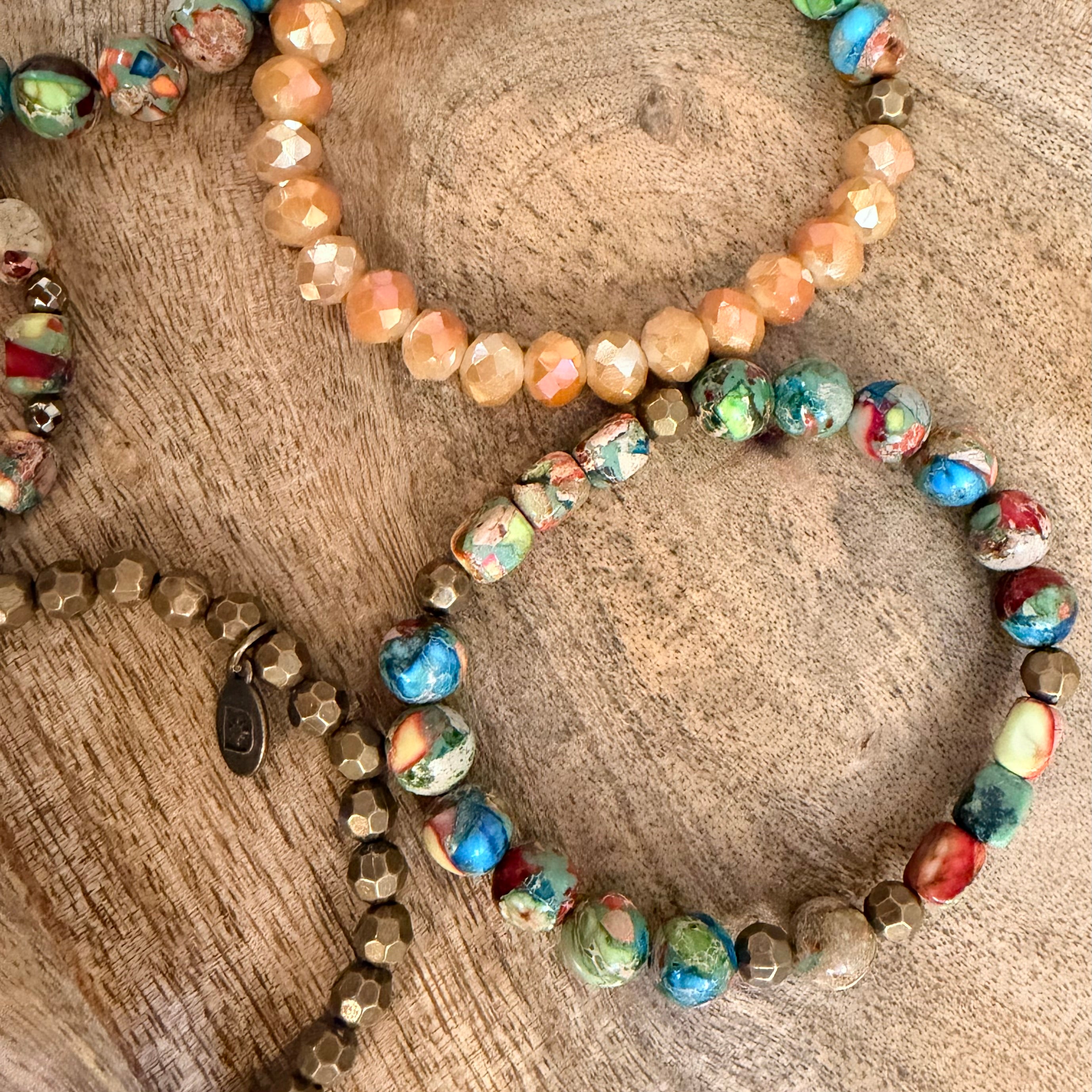 Janet Beaded Bracelet Stack $32