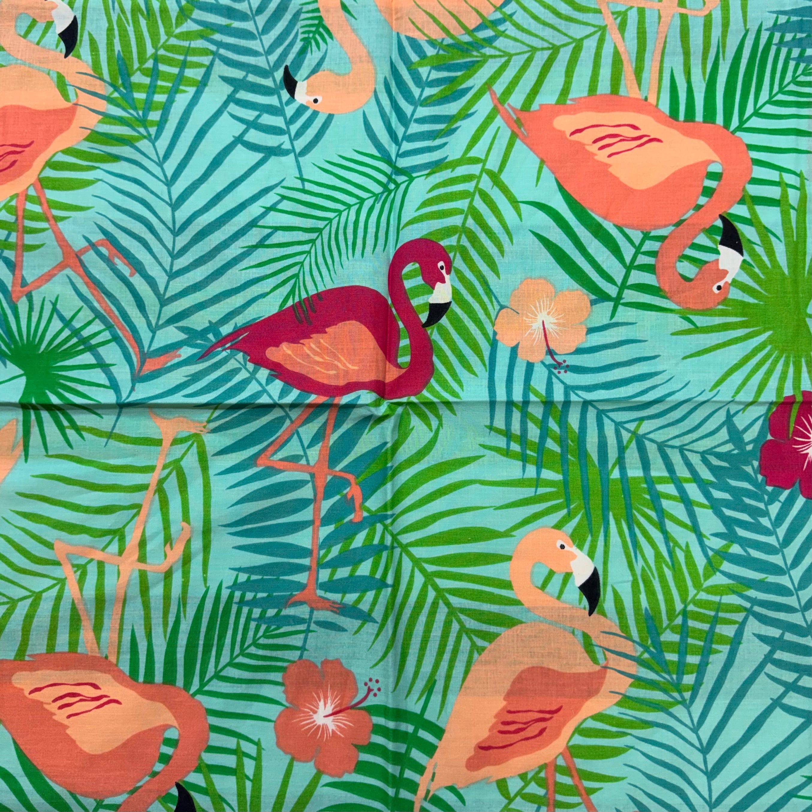 Flamingo Cloth Napkins $28