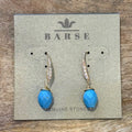 Blue Magnesite Drop Earrings $28