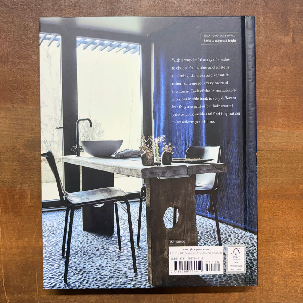 Blue & White At Home Book $45