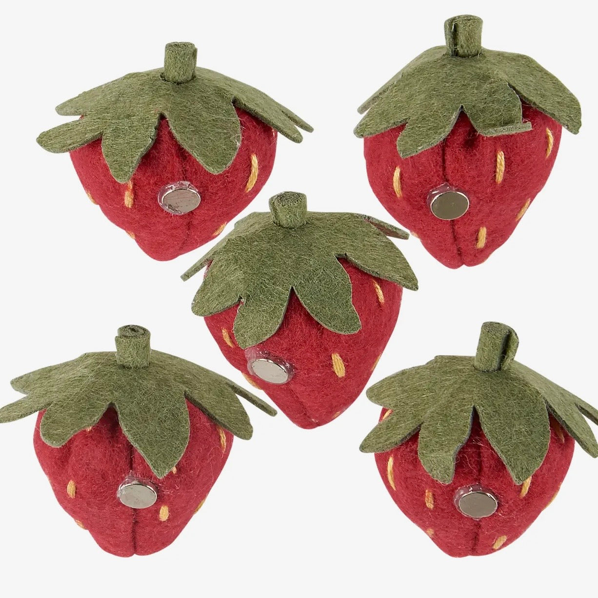 Strawberry Magnet Set $16