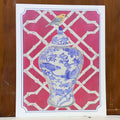 8x10 Blue Ginger Jar Art Print $18