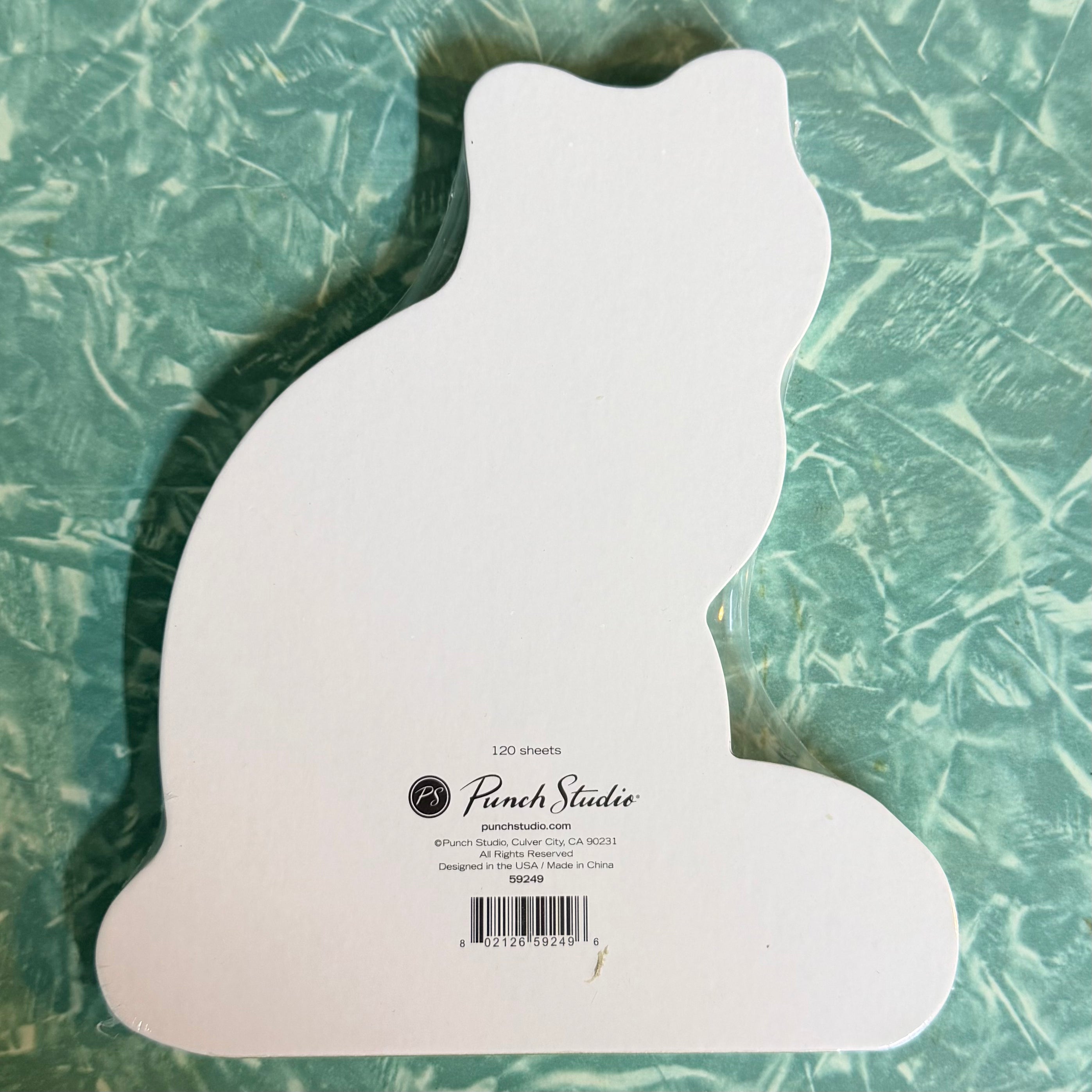 Fluffy Cat Die-cut Notepad $14