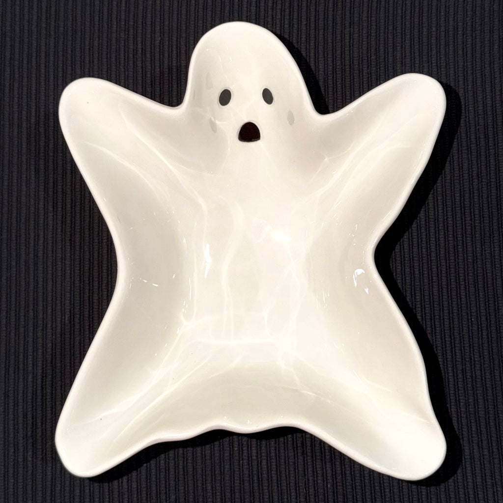 Ceramic Ghost Candy Dish $25